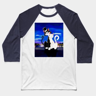 Victoria and Mr. Mistoffelees (CATS 2019) Baseball T-Shirt